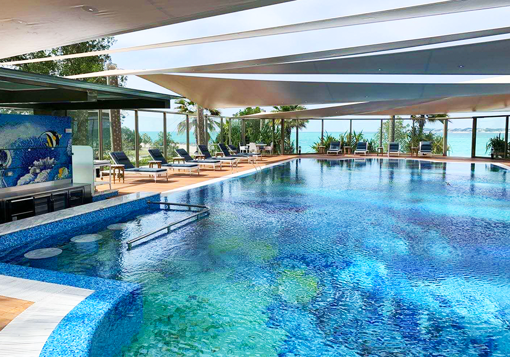 Piscine à Miami, États-Unis